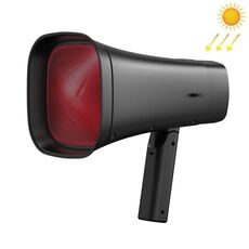 DV-680 Megafono solare Altoparlante di registrazione esterno wireless Bluetooth Altoparlante portatile multifunzionale(Rosso)