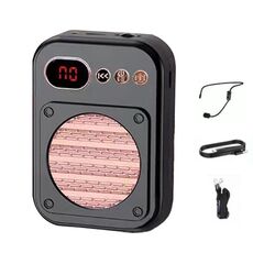 S25 Mini Guida per insegnanti Bluetooth Altoparlante Bancarelle che vendono altoparlanti, Colore: nero