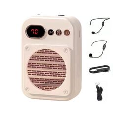 S25 Mini Bluetooth Guida per insegnanti Altoparlante Bancarelle che vendono altoparlanti, Colore: 2.4G Wireless Bianco