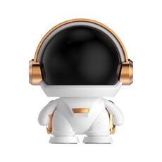 Altoparlante Bluetooth subwoofer intelligente portatile mini astronauta, colore: platino