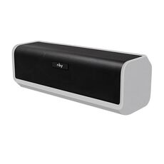 NBY 6690 TWS Couplet FM Scheda plug-in desktop multifunzionale Altoparlante Bluetooth (Argento)
