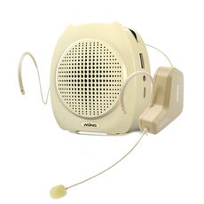 ASiNG S16 Amplificatore vocale wireless 2.4G con microfono auricolare per guide turistiche per insegnanti con cinghia a catena