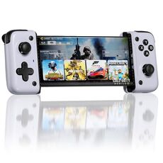 Controller di gioco mobile EasySMX M05 per telefoni cellulari di tipo C e serie IPhone 15 con trigger Hall (nero bianco)