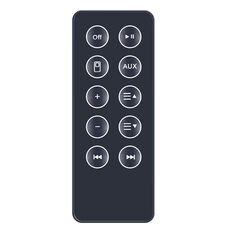 Per parti di ricambio del telecomando dell'altoparlante Bluetooth BOSE SD10 (nero)