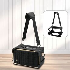 Per JBL Authentics 300 Speaker EVA Custodia protettiva portatile con tracolla (nero)