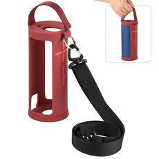 Per Ultimate Ears MEGABOOM 3 Speaker Custodia in silicone con tracolla staccabile (rosso)