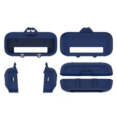 Custodia protettiva in silicone per altoparlante Bluetooth Bose SoundLink Flex di seconda generazione (blu)