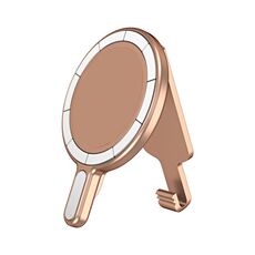 Supporto per telefono con clip magnetica e clip da cintura (oro rosa)