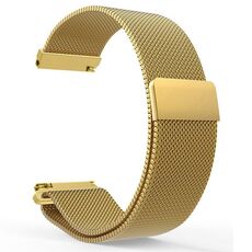 Cinturino per orologio in acciaio inossidabile Milanese xDfind da 14 mm (oro)