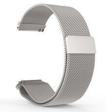 Cinturino per orologio in acciaio inossidabile Milanese xDfind da 14 mm (argento)