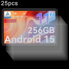 Per Tabwee T90 Tablet da 11 pollici 25 pezzi Pellicola in vetro temperato antideflagrante 9H 0,3 mm