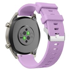 Cinturino per orologio in silicone twill da 20 mm (viola)