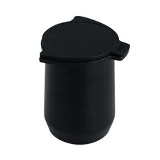 Maniglia per macchina da caffè, tazza dosatrice, alimentatore per caffè in polvere con copertura in silicone per Breville serie 8 (nero)