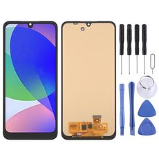 Schermo LCD OLED da 6,46 pollici con digitalizzatore per Samsung Galaxy F16 SM-E166P, montaggio completo