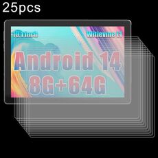Per tablet Kotsren C11 da 10.1 pollici, 25 pezzi, pellicola in vetro temperato antideflagrante 9H 0,3 mm