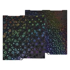Piastra di stampa per stampante 3D in lamiera di acciaio a molla per ANYCUBIC 268x256 mm, stile: pellicola PEH Love + Water Drop