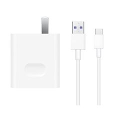 Caricabatterie da parete originale Huawei SuperCerCy, 40W Max versione ricarica rapida (Bianco)