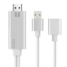Onten 7562 Cavo adattatore da USB femmina a HDMI da telefono a HDTV per iPhone / Android