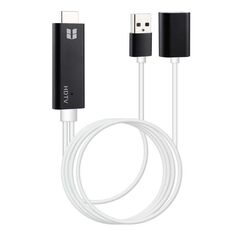 Cavo HDTV per convertitore video HDMI HD 1080P femmina USB 3.0, USB 3.0 Femmina HDMI HD 1080P Video Converter Cavo HDTV (Nero)