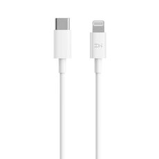 Cavo di ricarica originale Xiaomi ZMI Type-C / USB-C a 8 pin, lunghezza: 1 m (bianco)