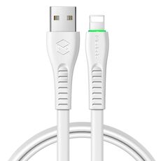 Cavo LED da 8 pin a USB Mcdodo CA-6360 serie Flying Fish, lunghezza: 1,2 m (bianco)