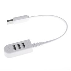Adattatore HUB femmina da 30 cm TPE USB A a 3 porte USB