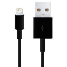 USB a 8 Pin Strands multipli TPE Sync Data / Cavo di ricarica, Durata del cavo: 1m (nero)