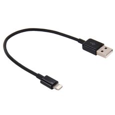 8 PIN a USB 2.0 Cavo dati / Caricatore, CableLength: 20 cm (nero)