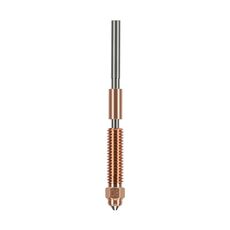Ugello in rame e zirconio cromato tutto in uno da 1,75/0,8 mm per stampanti 3D Creality Ender-3 V3/K1C/K1 Max