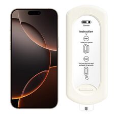 Pellicola in vetro temperato HD antipolvere per iPhone 16 Pro Max, facile da installare