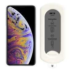 Pellicola in vetro temperato antipolvere e privacy per iPhone 11 Pro Max / XS Max, facile da installare.