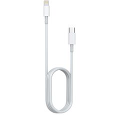 AWEI CL-68 3A Type-C / USB-C a 8 pin PD cavo dati di ricarica rapida, lunghezza: 1 m (bianco)