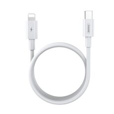 Cavo dati di ricarica rapida REMAX Marlik Series RC-175i PD 20W USB-C/Type-C a 8 pin, lunghezza cavo: 1 m (bianco)