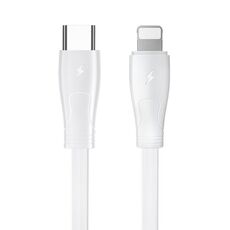 WK WDC-100 1m 2.0A Velocità di uscita Pro Series PD 18W Ricarica rapida Cavo di ricarica per sincronizzazione dati da USB-C / Type-C a 8 pin (bianco)