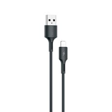 Wekome WDC-136 USB a 8 Pin 3A Cavo dati di Charing Fast Charing (nero)