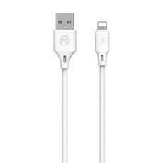 WK WDC-092 3m 2.4A Uscita massima Full Speed ​​Pro Series Cavo di ricarica per sincronizzazione dati da USB a 8 pin (bianco)