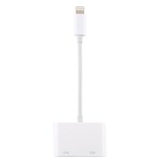AK109 Adattatore per fotocamera da 3 in 1 a 8 pin maschio a doppia porta USB femmina, supporto per iOS 13.0 e sistemi superiori