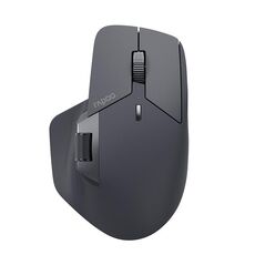Mouse wireless Rapoo a tripla modalità, ergonomico, per desktop, laptop, ufficio, colore: MT760 nero