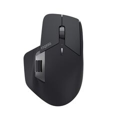 Mouse wireless Rapoo a tripla modalità, ergonomico, per desktop, laptop, ufficio, colore: MT760mini, nero