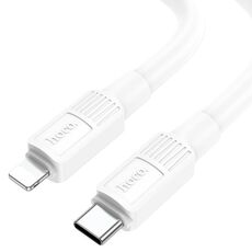 hoco X84 20 W USB-C / Type-C a 8 pin Solid PD Cavo dati di ricarica, Lunghezza: 1 m (bianco)