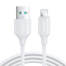 JOYROOM S-UL012A9 Cavo dati da USB a 8 pin a ricarica rapida da 2,4 A, lunghezza: 1 m (bianco)