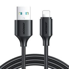 JOYROOM S-UL012A9 Cavo dati da USB a 8 pin a ricarica rapida da 2,4 A, lunghezza: 0,25 m (nero)