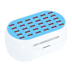 830 180W 30 porte USB Multifunzione STATORE SMART STATORE AC100-240V, Plug US (White)