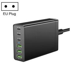zetx-96W01A 96W PD20W x 3 + QC3.0 USB x 3 caricabatterie multifunzione per cellulare/tablet (spina UE)