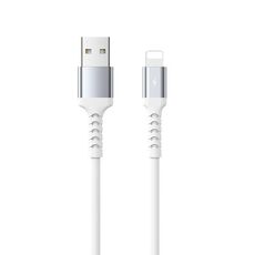 REMAX RC-C008 Cavo dati morbido anti-rottura da USB a 8 pin 2.4A TPE, lunghezza 1 m (bianco)