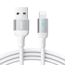JOYROOM S-UL012A10 Cavo dati di ricarica rapida da 2,4 A USB-A a 8 pin serie straordinaria, lunghezza cavo: 3 m (bianco)