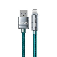 WK WDC-203i Cavo dati da USB a 8 pin da 2,4 A, lunghezza: 1 m (blu)