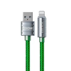 WK WDC-203i Cavo dati da USB a 8 pin da 2,4 A, lunghezza: 1 m (verde)