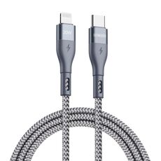 DUZZONA A1 PD 20W Type-C a 8 pin Cavo dati di ricarica rapida, lunghezza: 3 m (grigio)