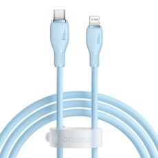 Baseus Pudding Series 20W Type-C a 8 pin Cavo dati di ricarica rapida, lunghezza: 1,2 m (blu)